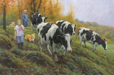 Corgis & Cows